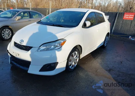 2010 Toyota Matrix из США, поврежденный, VIN 2T1KU4EE2AC497939